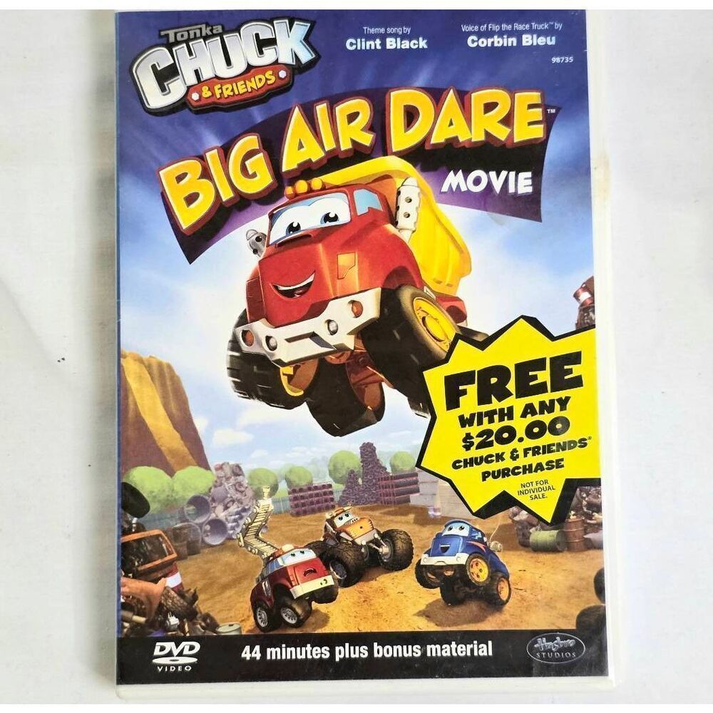 Tonka Chuck & Friends Big Air Dare DVD Movie